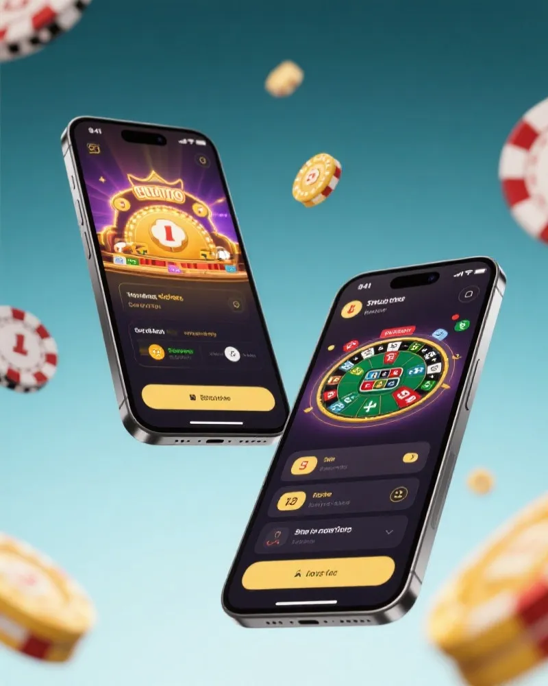 棋牌彩票 APP Interface